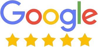 5-star rating on Google