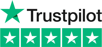 5-star rating on Trustpilot