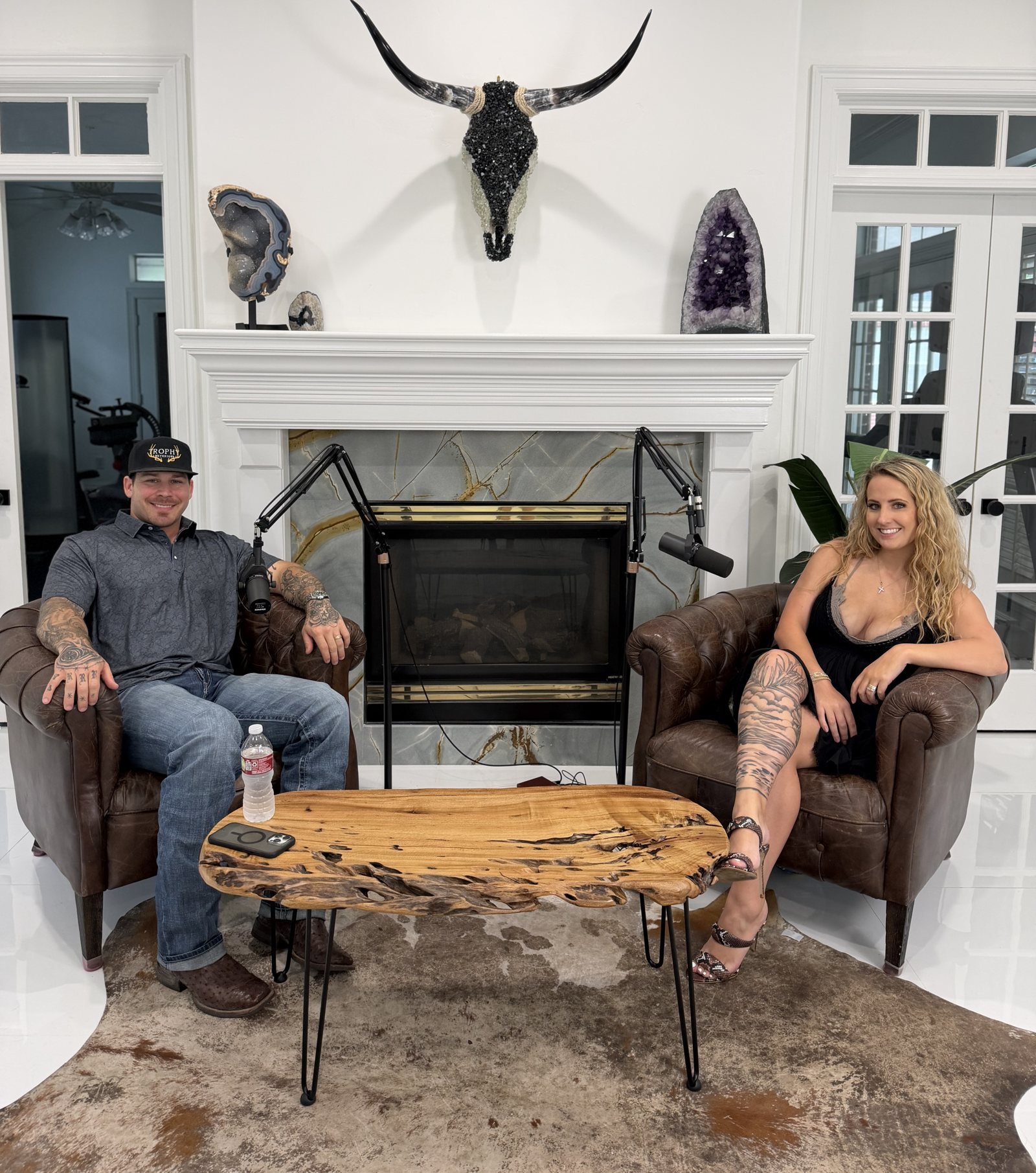 Reid and Grace Anderson, founders of Trophy Exteriors