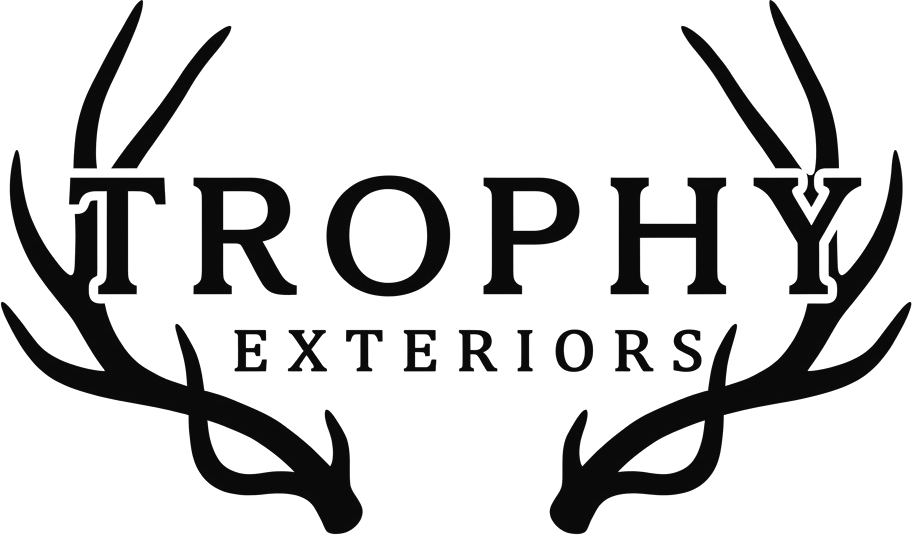 Trophy Exteriors logo - Luxury roofing and construction in College Station TX