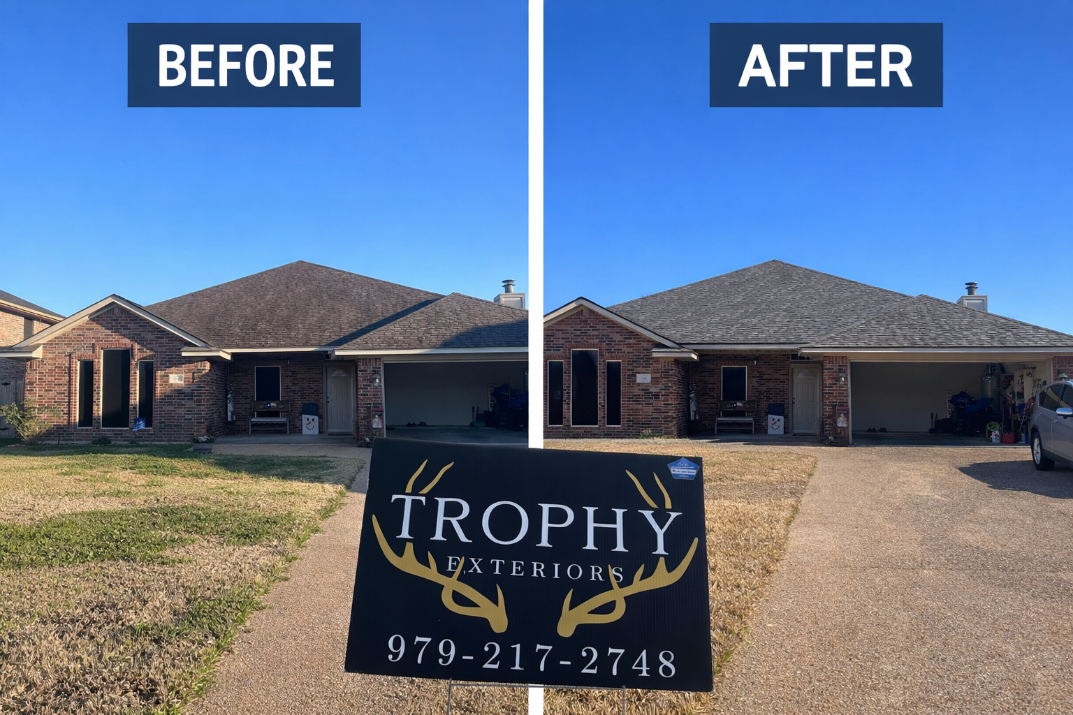 Trophy Exteriors project