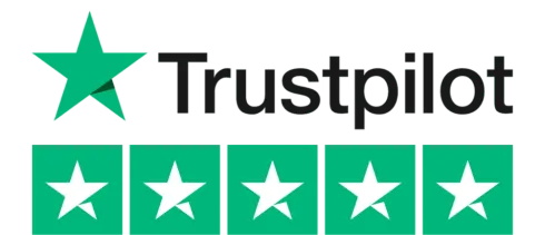 5-star rating on Trustpilot